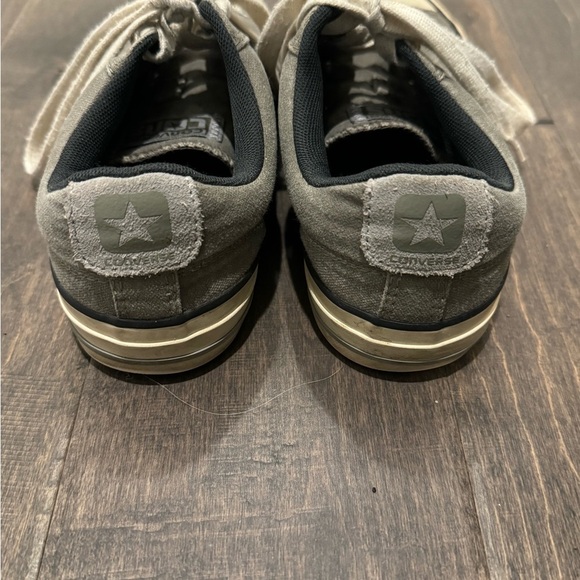 CONVERSE Army Green Canvas Shoes Size 6.5 Womens 4.5 Mens Unisex All Star - Picture 3 of 14